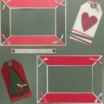 Premade Page DEAR SANTA HO HO HO  (2) 12X12 Scrapbook @Scrapbooksrus