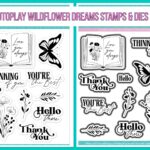 Photoplay WILDFLOWER DREAMS Stamps & Dies Set
