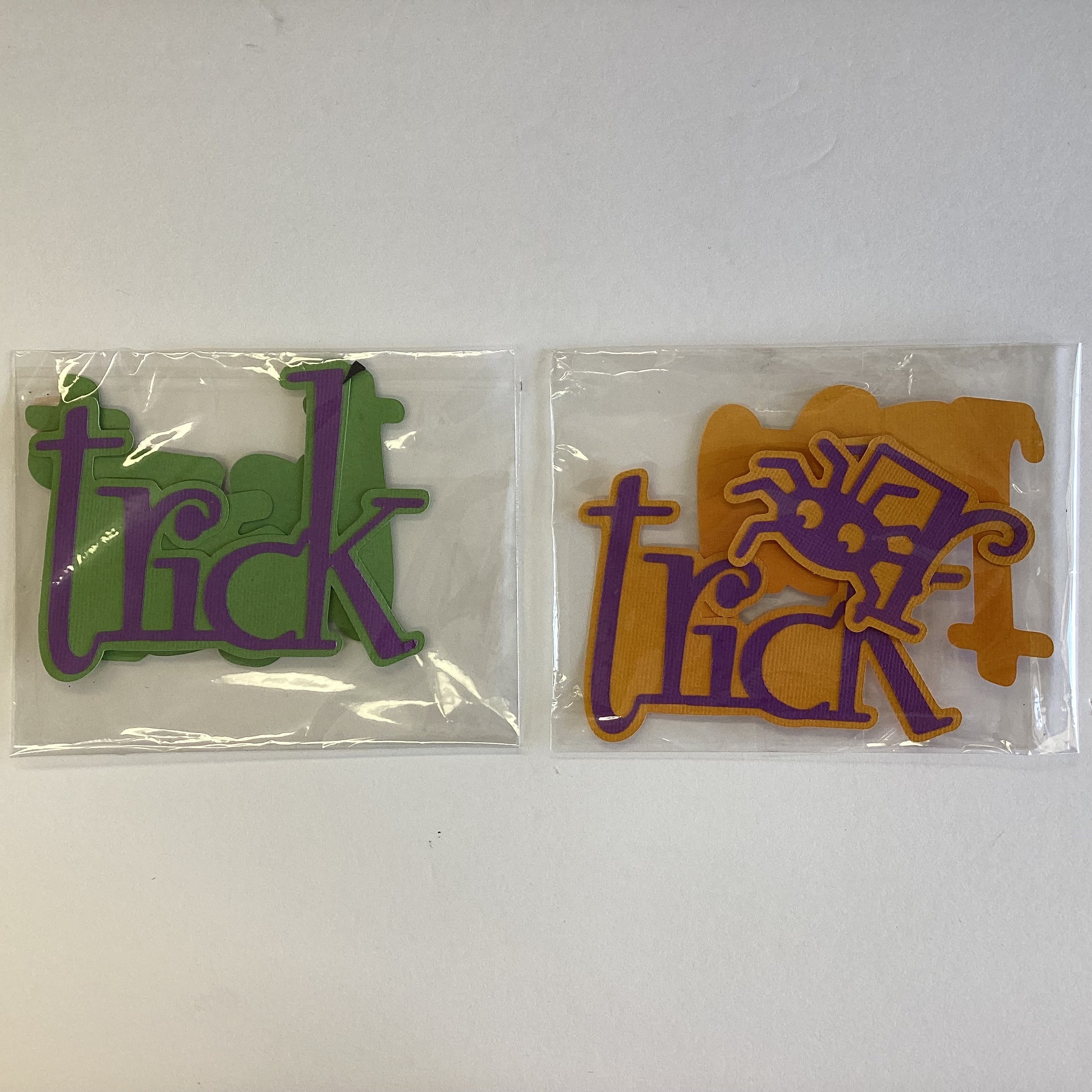 23D6F552-1BF0-43D8-8F60-5B7400FA59BC.jpg TRICK OR TREAT Halloween Diecuts - Image 1