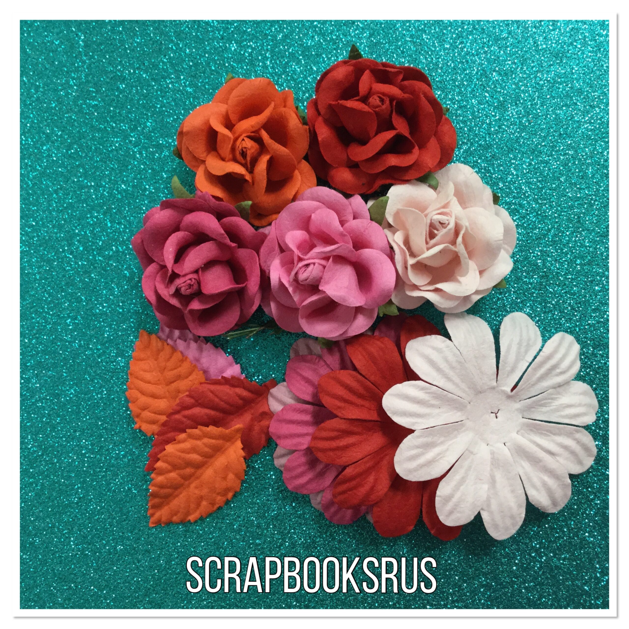 247AEEC6-673A-4A13-B40A-44ED89A410C6.jpg Sweet Roses Leaves and Big Daisies 14 pc - Image 1