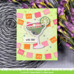 Lawn Cuts FIESTA BANNER BORDER Custom Craft Dies 3pc - Image 2