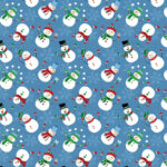 Photoplay Santa Please Stop Here FROSTY FUN 12X12 Scrapbook Paper - Image 2