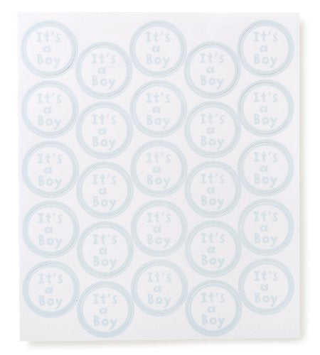 25DF7822-CFBE-461E-B75B-A4296CE1A494.jpeg Darice Baby Favorites IT’S A BOY 4"x7" Scrapbook Stickers 50pc - Image 1