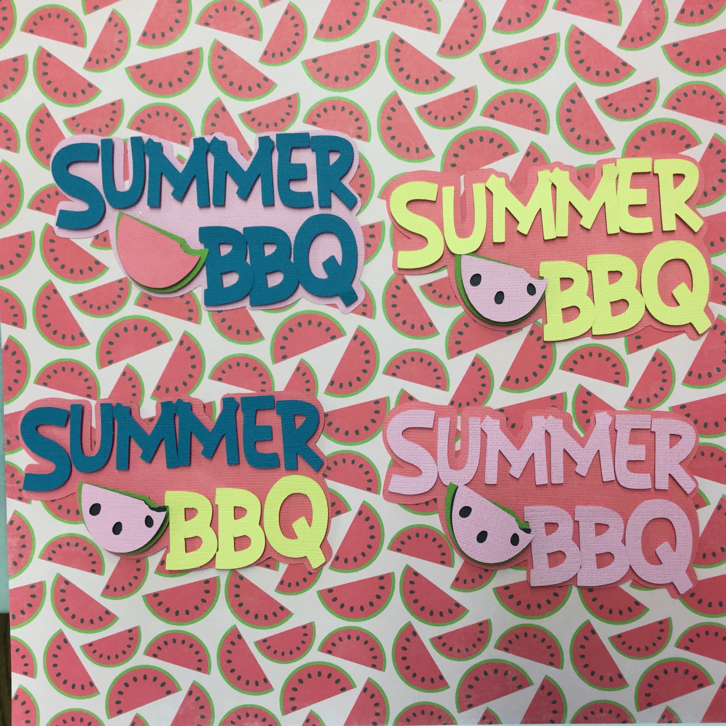 25FF1229-9ECD-4ED5-846C-AD9D8AB4B40F.jpg SUMMER BBQ Scrapbook Die Cuts - Image 1