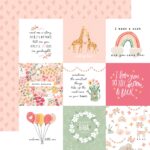 Echo Park WELCOME BABY GIRL 12"X12" Scrapbook Collection Kit - Image 7