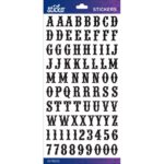 Sticko GLITTER CARNIVAL Small Alphabet Stickers 83pc - Image 6