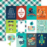 Echo Park IMAGINE THAT BOY 12"X12" Scrapbook Collection Kit 13pc - Image 4