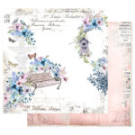 Prima Watercolor Floral WATERCOLOR CARDS 12X12 Scrapbook Paper