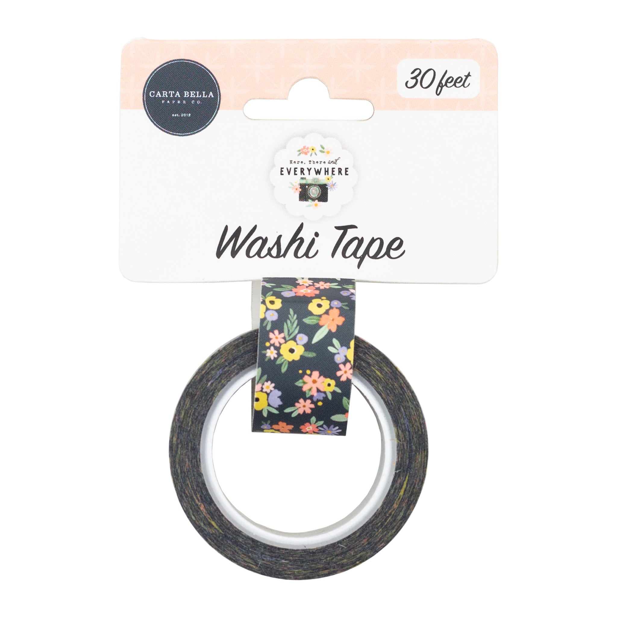 26EC68E1-7B00-447A-A169-4EBA8E50E12B.jpg Carta Bella Here, There Everywhere THANKS A BUNCH WASHI TAPE - Image 1