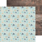 Kaisercraft UNCHARTED WATERS KIT 12"X12" Scrapbook Papers B - Image 2