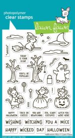 Lawn Fawn HALLOWEEN MICE Stamp & Die Set - Image 2