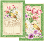 Graphic 45 SEASON TO CELEBRATE Calendar Ephemera Cards - Image 5