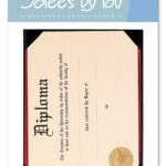 Jolee's Boutique LARGE DIPLOMA Dimensional Sticker 1pc