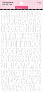Bella Blvd LUNA ALPHABET Puffy Stickers Letters Numbers - Image 15