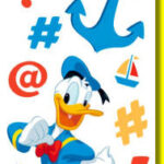 Disney DONALD DUCK Stickers 11pc
