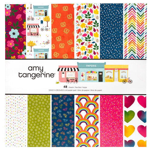 28D9337B-B0B5-472A-893D-E0D139AE2229.jpg Amy Tangerine SLICE OF LIFE 12"X12" Paper Pad - Image 1
