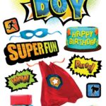 Paper House BIRTHDAY BOY 3D Stickers 9pc