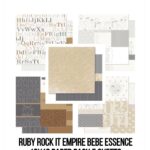 Ruby Rock It EMPIRE BEBE Essence 12X12 Baby Paper Pack