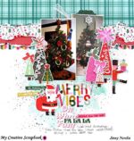 Simple Stories HARD CANDY CHRISTMAS Foam Stickers 47pc - Image 3