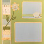 Premade Pages $5.00 SPRING (2) 12"X12" Scrapbook Pages - Image 2