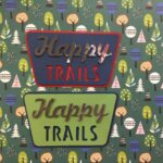 HAPPY TRAILS Camping Custom Scrapbook Die Cuts - Image 2