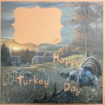 Premade Page HAPPY TURKEY DAY 12"x12" Scrapbook @Scrapbooksrus