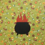 Witch’s CAULDRON 3D Fall Halloween Custom Diecuts