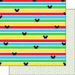 MAGICAL STRIPE DS 12"X12" Scrapbook Paper