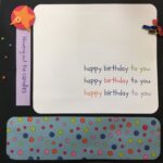 Premade Pages $5.00 HAPPY BIRTHDAY TO YOU 12"X12" Scrapbook Pages