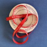 Creative Impressions BON VOYAGE! Red Ribbon 1 yard