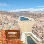 Nevada HOOVER DAM Lake Mead Double Sided 12"X12" Scrapbook Paper - Image 2