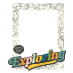 Simple Stories HAPPY TRAVELS Chipboard Frames 6pc - Image 5