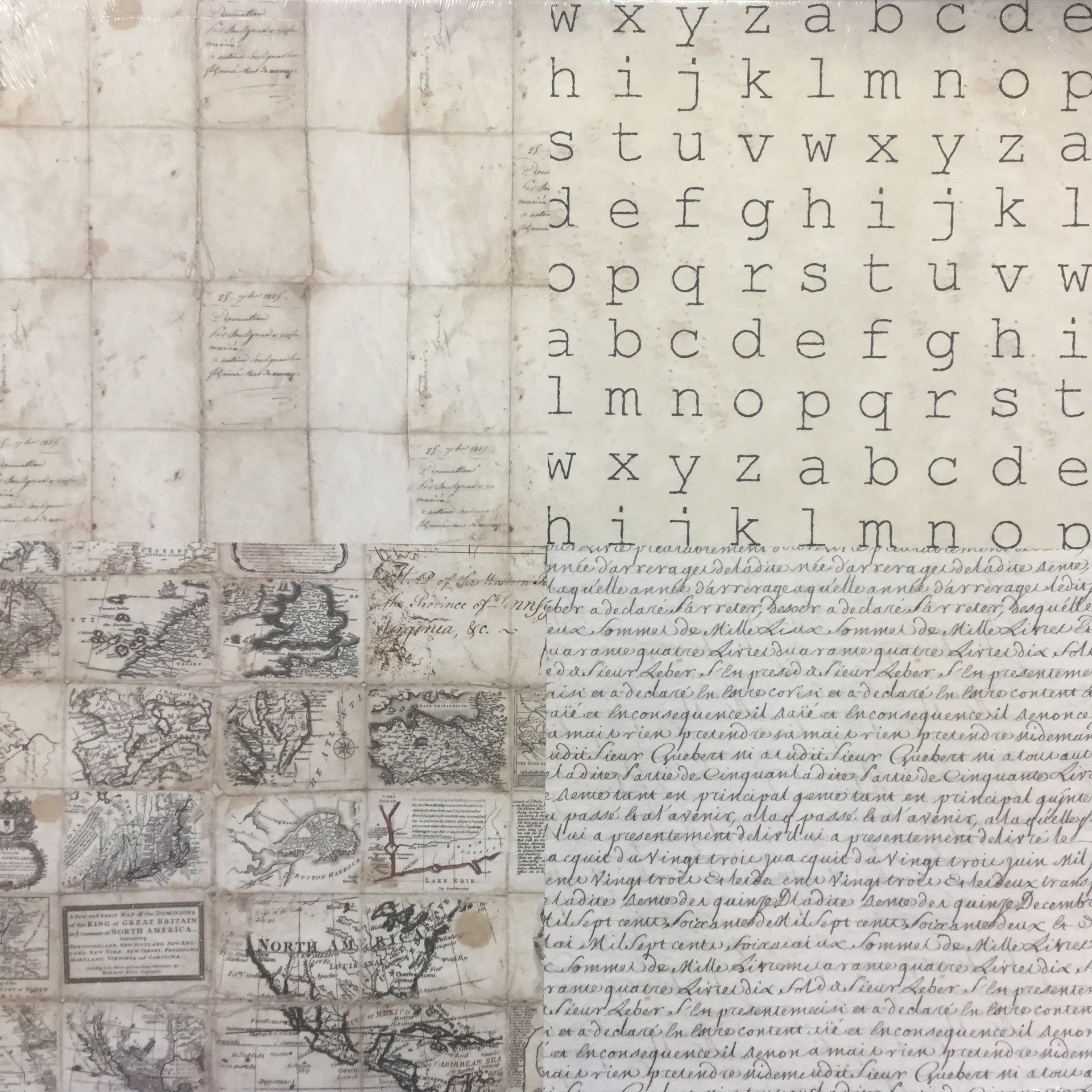 2DB6C712-54D6-48B0-9DA3-76CCB7E339FB.jpeg 7 Gypsies QUADRANT TABLETTE 12"X12" Scrapbook Paper - Image 1