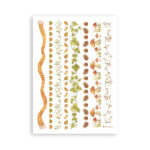 Stamperia WHISPERING WOODS Washi Pad 8 Sheets - Image 8