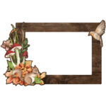 Simple Stories SIMPLE VINTAGE WOODLANDS Chipboard Frames 6pc - Image 7