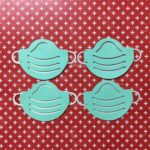Corona FACE MASK Covid-19 Quarantine Scrapbook DieCuts 3.5” - Image 10