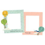 Simple Stories HAPPY TRAVELS Chipboard Frames 6pc - Image 6