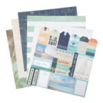 Heidi Swapp SET SAIL 12"X12" Paper Pad 48 Sheets - Image 3