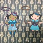 COWGIRL Custom Scrapbook Die Cuts 2pc