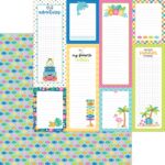 Doodlebug SUMMER FUN 12”X12” Paper Pack 13pc - Image 11