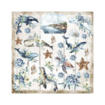 Stamperia Romantic SEA DREAM 12"X12" Scrapbooking Pad - Image 6