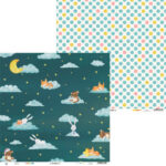 P13 GOOD NIGHT 12"X12" Designer Paper Pack 14pc Goodnight - Image 5