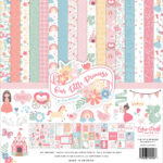 Echo Park OUR LITTLE PRINCESS 12"X12" Scrapbook Collection Kit