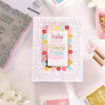 Pinkfresh Studio MAKING THINGS HAPPEN Stamp Stencel & Die Set 9pc - Image 6