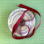 Creative Impressions LADYBUG DOT RIBBON 1 yard - Image 2