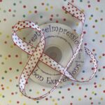 Creative 1/2" POLKA DOT RIBBON Trim 1 yard yd - Image 19