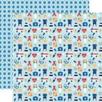 Echo Park FIRST RESPONDER 12”x12” Scrapbook Paper - Image 5