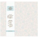 Docrafts Papermania EAU DE DIL 12"X12" Fabric Postbound Scrapbook Album