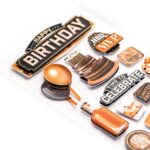 Paper House HAPPY BIRTHDAY 3D Stickers 13pc - Image 3