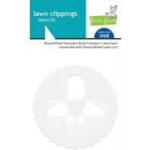 Lawn Fawn Reveal Wheel Build A House LAWN CLIPPINGS STENCIL